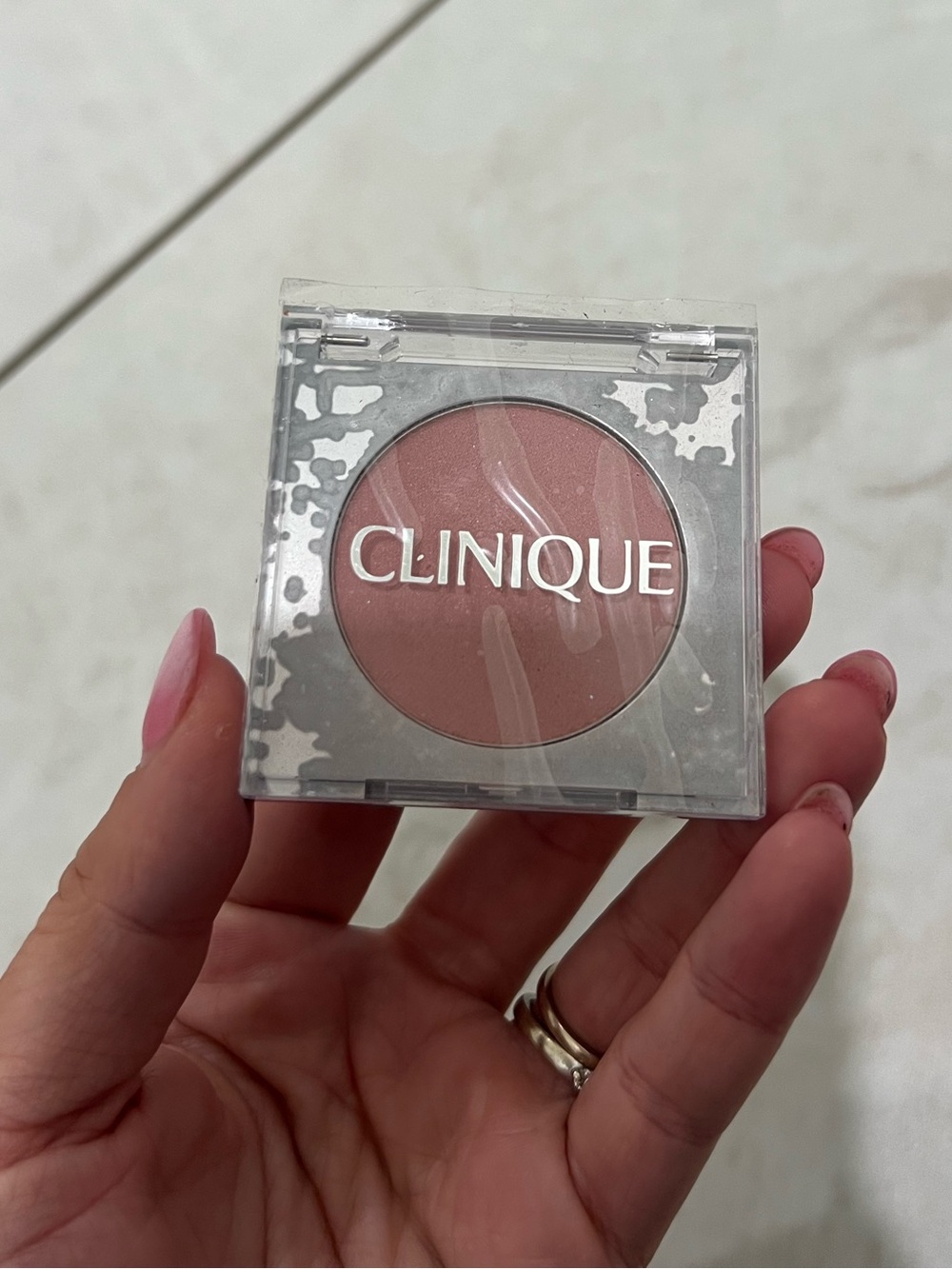 NEW Clinique Blushing Blush Powder Sunset Glow